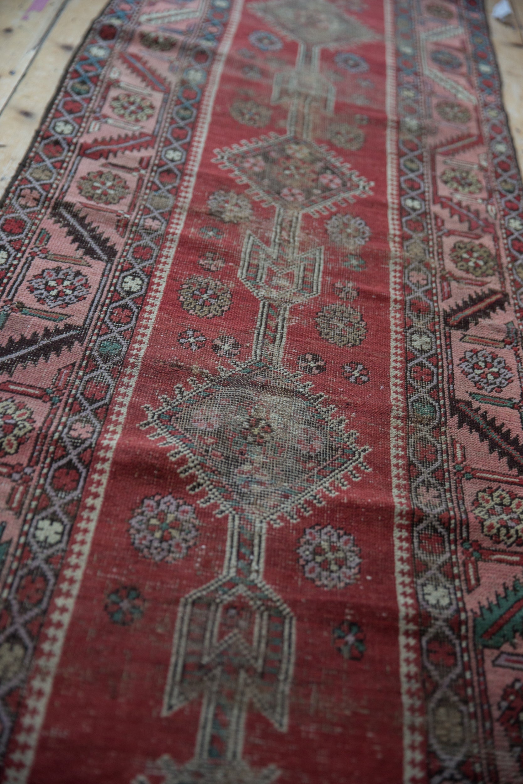 2.5x13.5 Antique Karabagh Rug Runner by Old New House® - product image 8 for Resin Society