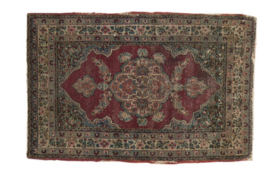 2x3 Antique Kerman Rug Mat