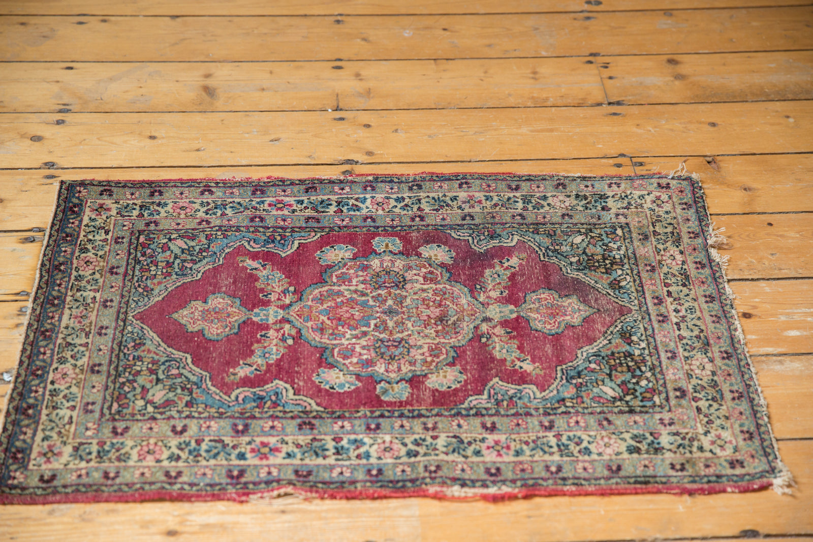 2x3 Antique Kerman Rug Mat