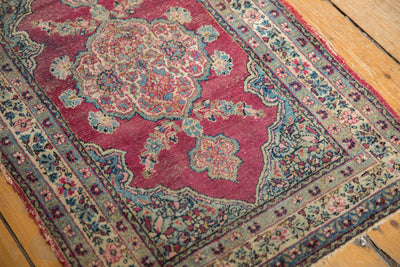 2x3 Antique Kerman Rug Mat