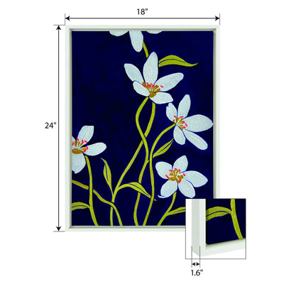 Sylvie Spring Beauties Framed Canvas by Emma Daisy