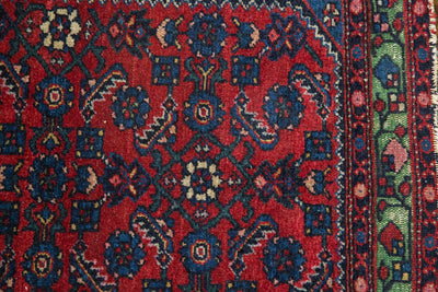 2x2.5 Antique Fine Hamadan Square Rug Mat by Old New House® - product image 3 for Resin Society