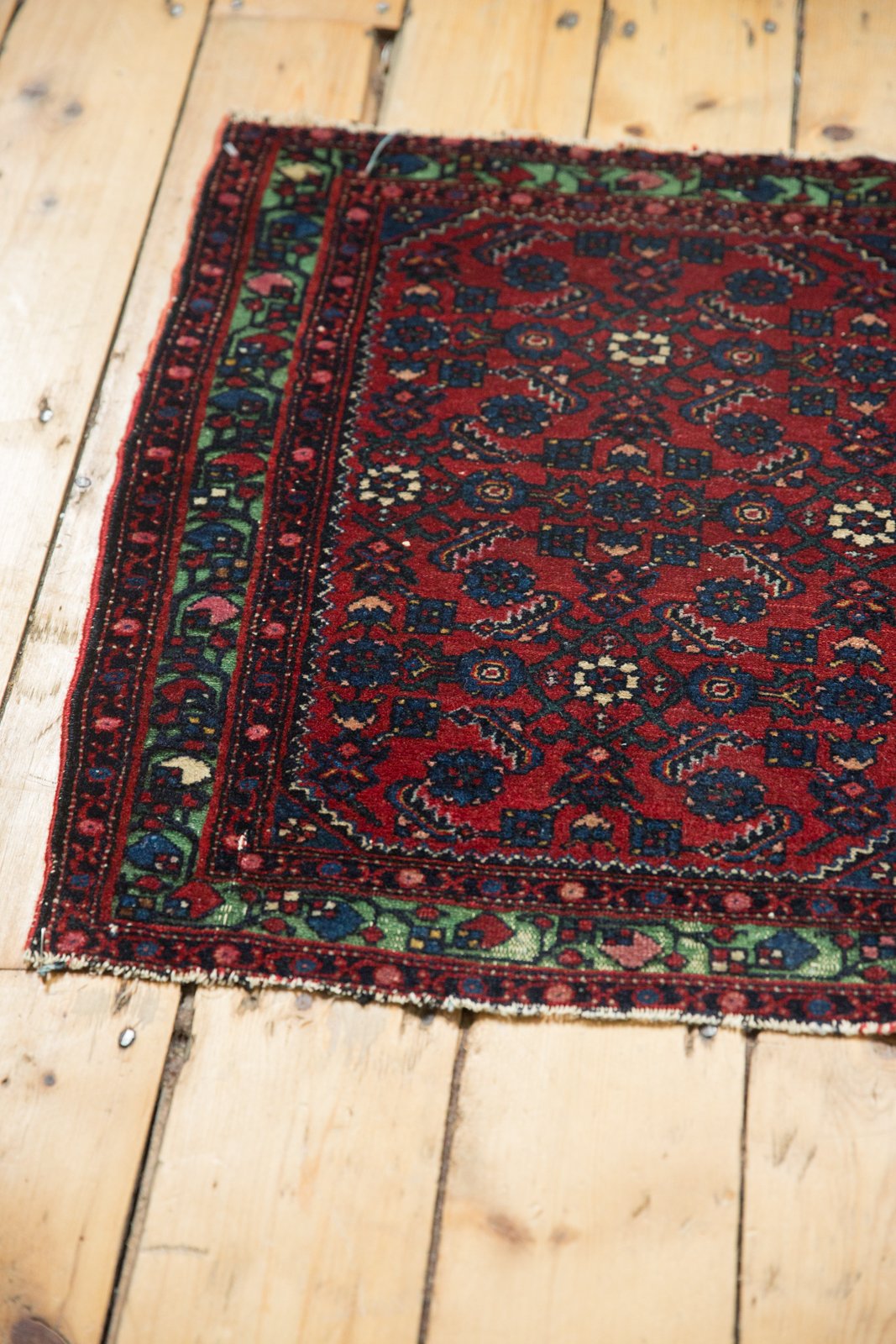2x2.5 Antique Fine Hamadan Square Rug Mat by Old New House® - product image 10 for Resin Society