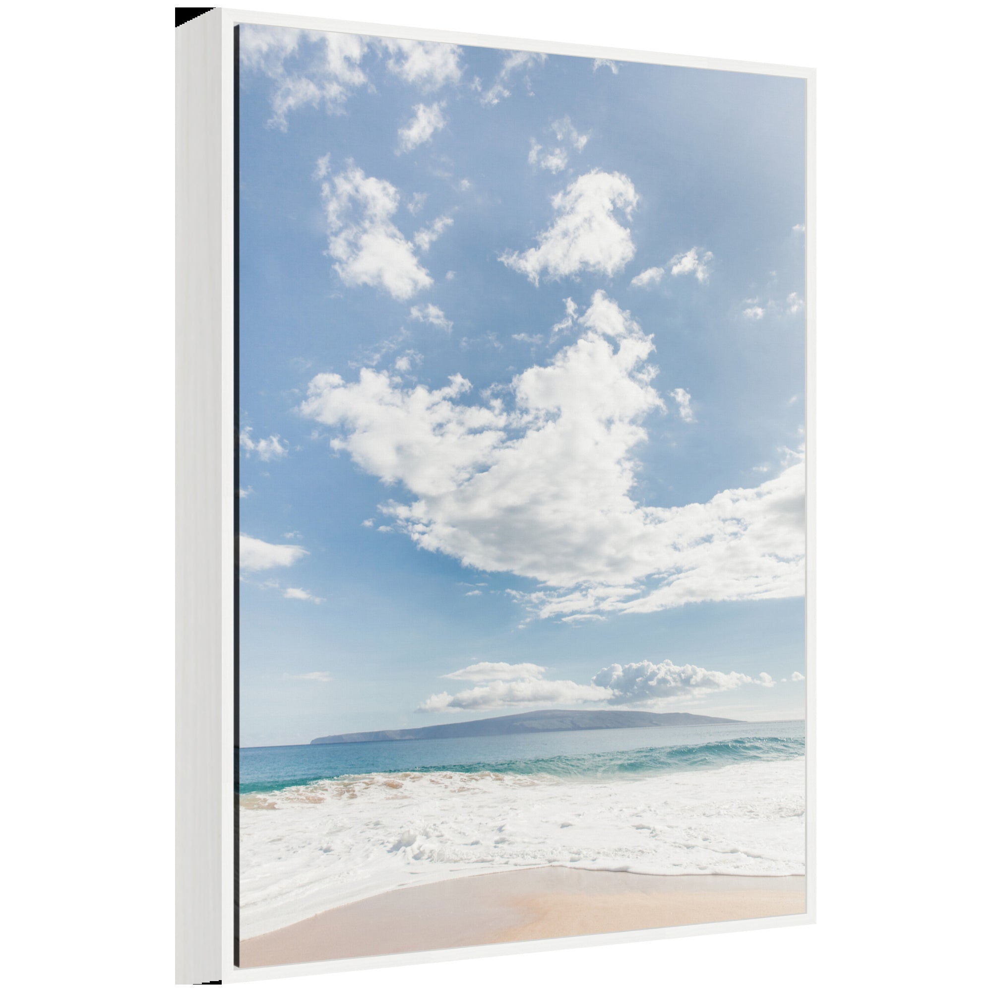Sylvie Beach Framed Canvas by Alicia Abla by kateandlaurel - product image 14 for Resin Society