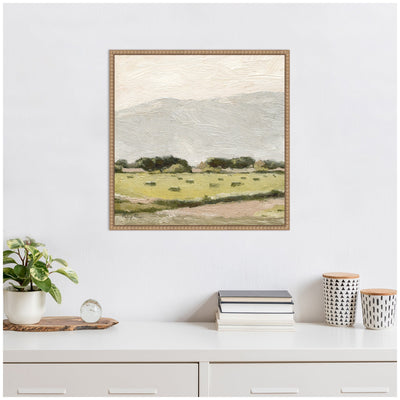 Petit Views No 11 by Mackenzie Nelson Framed Canvas Wall Art Print