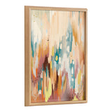 Blake Brushstroke 133 Framed Printed Glass by kateandlaurel - product image 20 for Resin Society