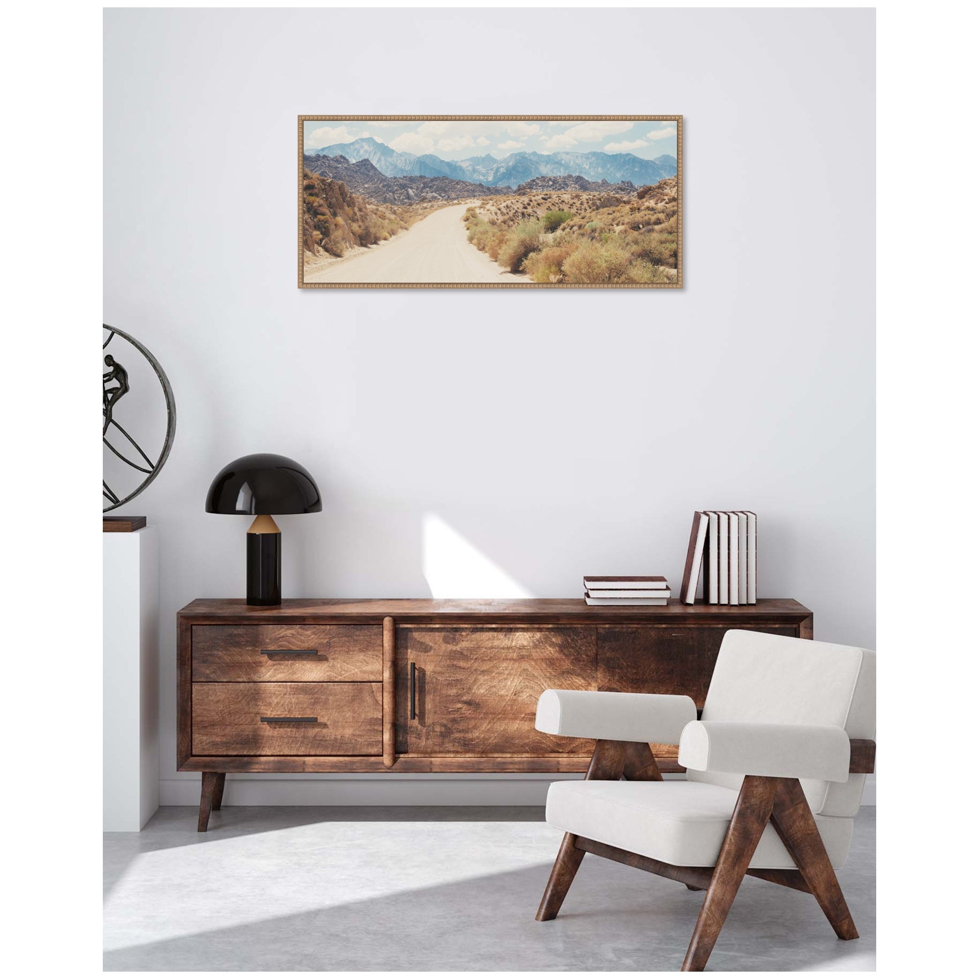 Alabama Hills California by Laura Evans Framed Canvas Wall Art Print