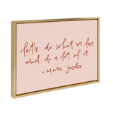 Sylvie Do What We Love Framed Canvas by kateandlaurel - product image 11 for Resin Society