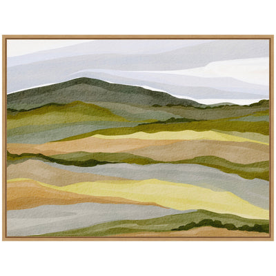 Sylvie Gentle Wilderness Framed Canvas by Nikita Jariwala