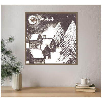 Sylvie Framed Canvas Magical Night by Teju Reval
