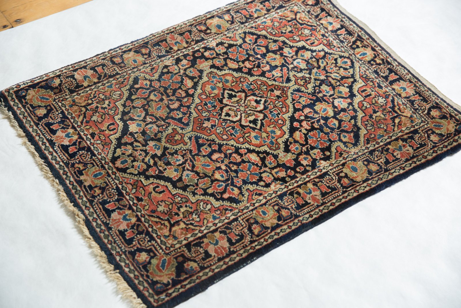 2x3 Vintage Fine Sarouk Rug Mat by Old New House® - product image 3 for Resin Society