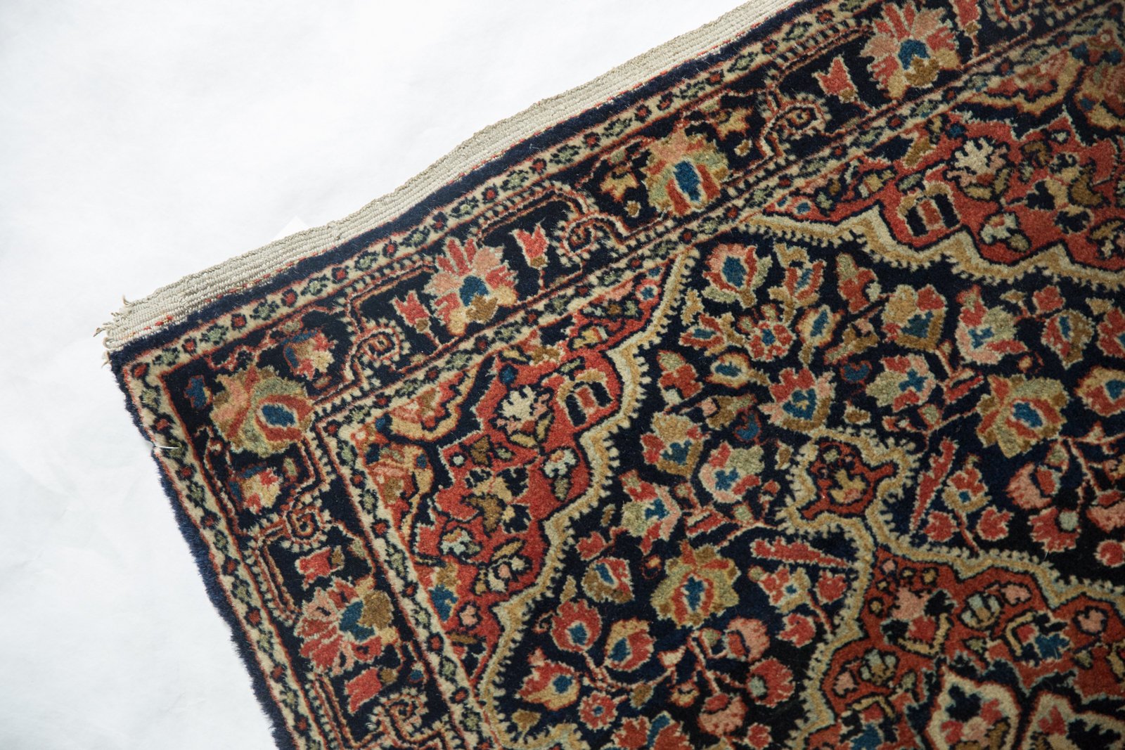 2x3 Vintage Fine Sarouk Rug Mat by Old New House® - product image 6 for Resin Society