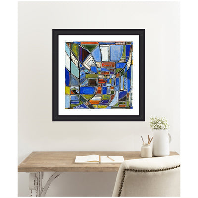 Framed Art Retro Current by Leah Nadeau