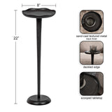 Alessia Round Drink Table by kateandlaurel - product image 2 for Resin Society