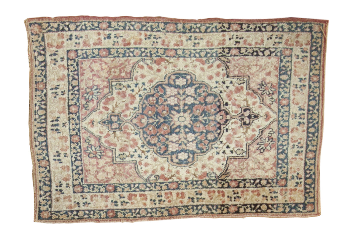 2x2.5 Antique Kerman Square Rug Mat by Old New House® - main product image for Resin Society