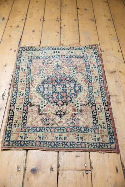 2x2.5 Antique Kerman Square Rug Mat by Old New House® - product image 5 for Resin Society