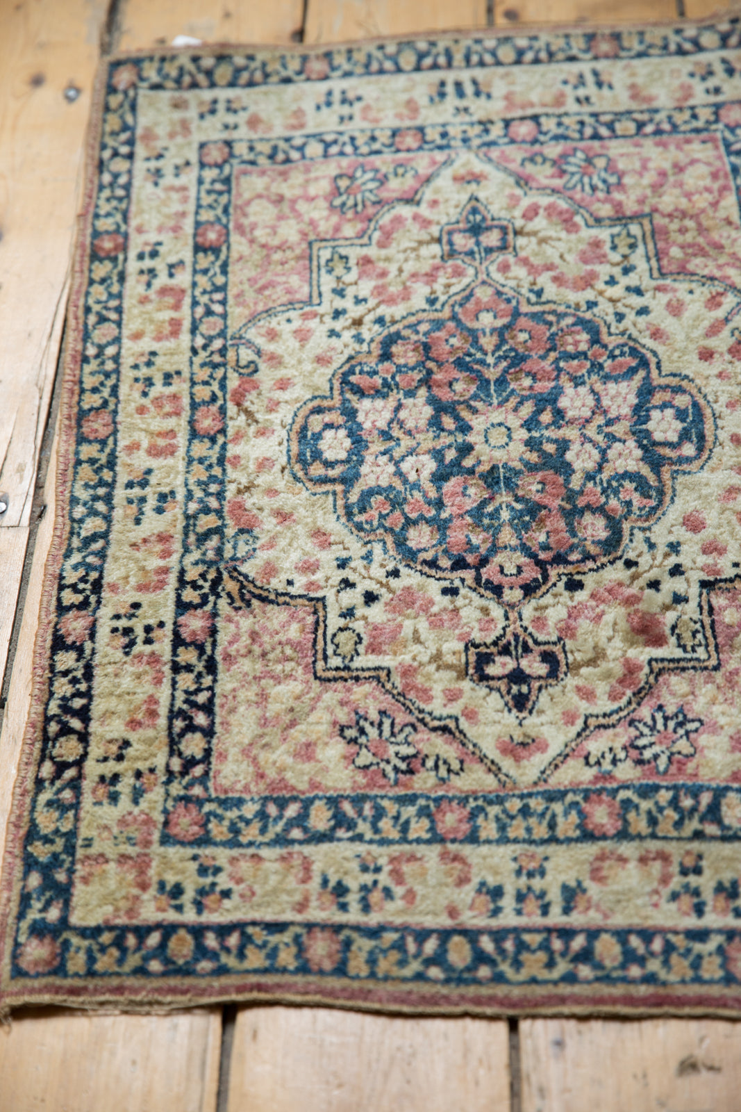 2x2.5 Antique Kerman Square Rug Mat by Old New House® - product image 4 for Resin Society