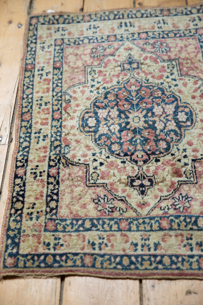 2x2.5 Antique Kerman Square Rug Mat by Old New House® - product image 4 for Resin Society