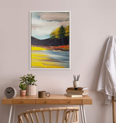 Sylvie Blank Framed Canvas 23x33