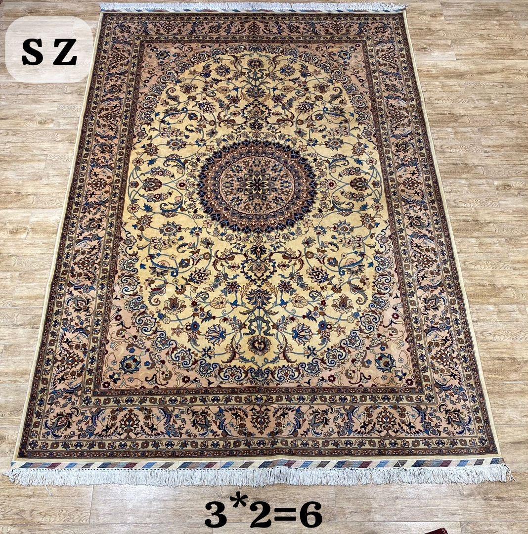 Afghani Nain Belgium 1st Grade Wool High End 7x10 by Rugistan - product image 3 for Resin Society