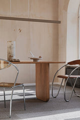 Oval Solid Wood Dining Table by Gizz - product image 4 for Resin Society
