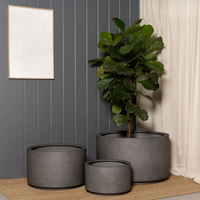 Shoob Cylindrical Planter - The Balcony Garden US