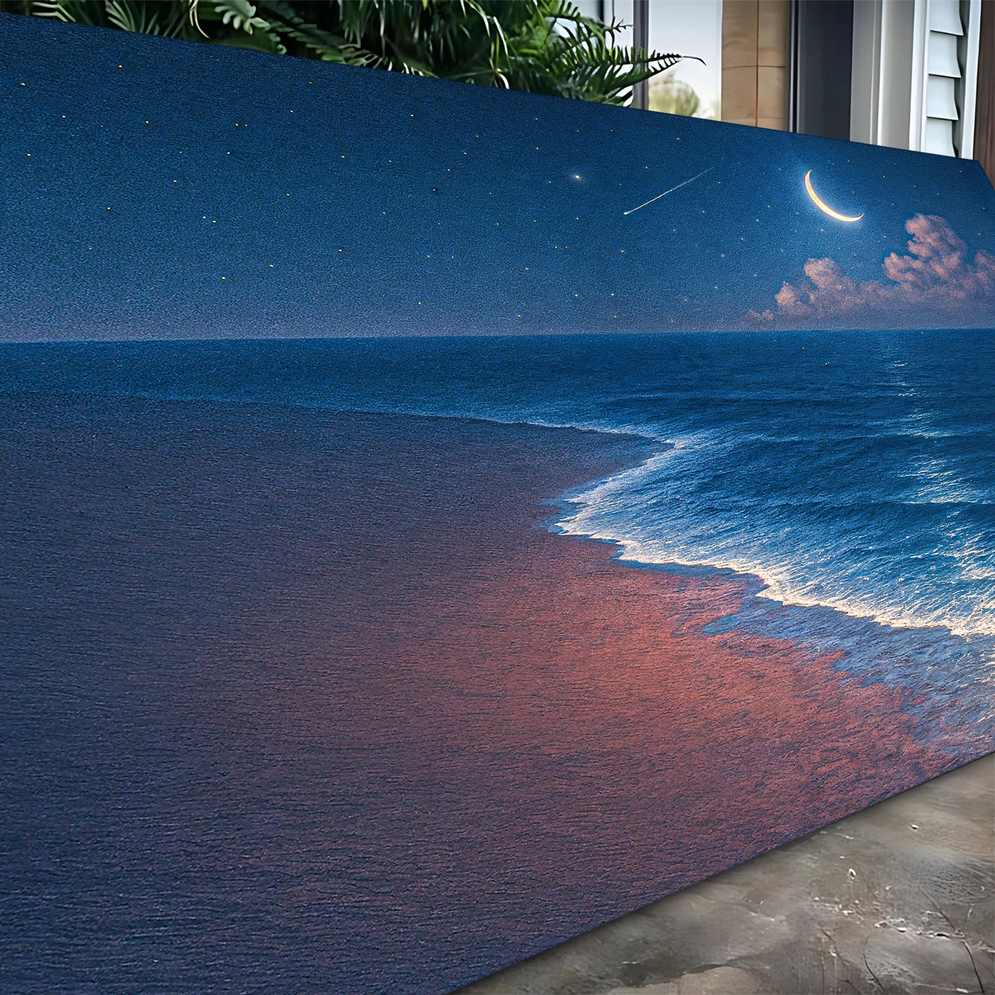 Beach Shoreline Coastal Wall Art V by Tailored Canvases - product image 5 for Resin Society
