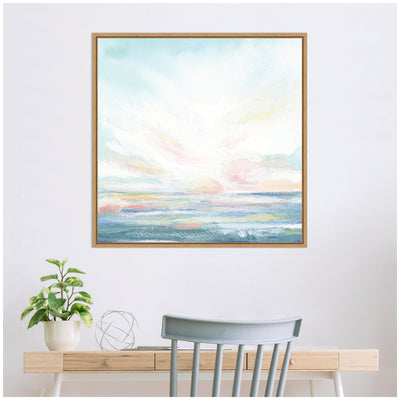 Sylvie Heavenly Framed Canvas by Julie Maida