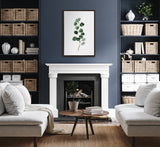Sylvie Eucalyptus 3b Framed Canvas by kateandlaurel - product image 9 for Resin Society