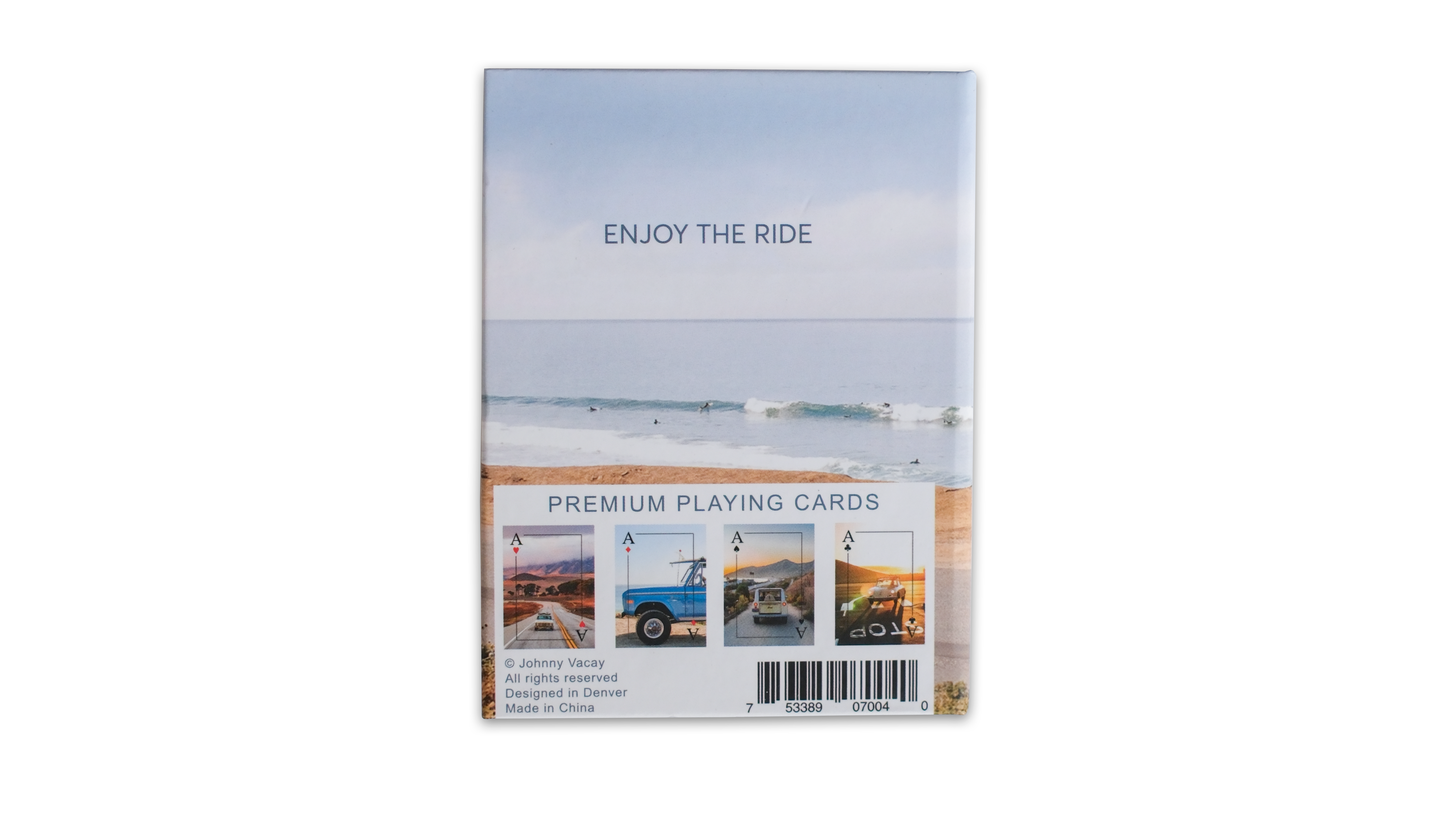 Surf Rides Playing Cards by Johnny Vacay - product image 4 for Resin Society