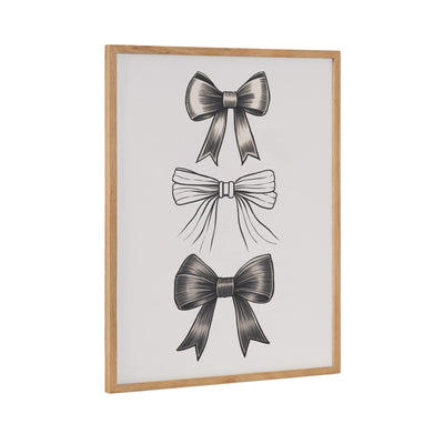 Gallery Coquette Preppy Retro Girly Black Bows Print by kateandlaurel - product image 7 for Resin Society