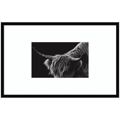Scottish Highland No.
6 by Crystal Lynn Collins Framed Wall Art Print