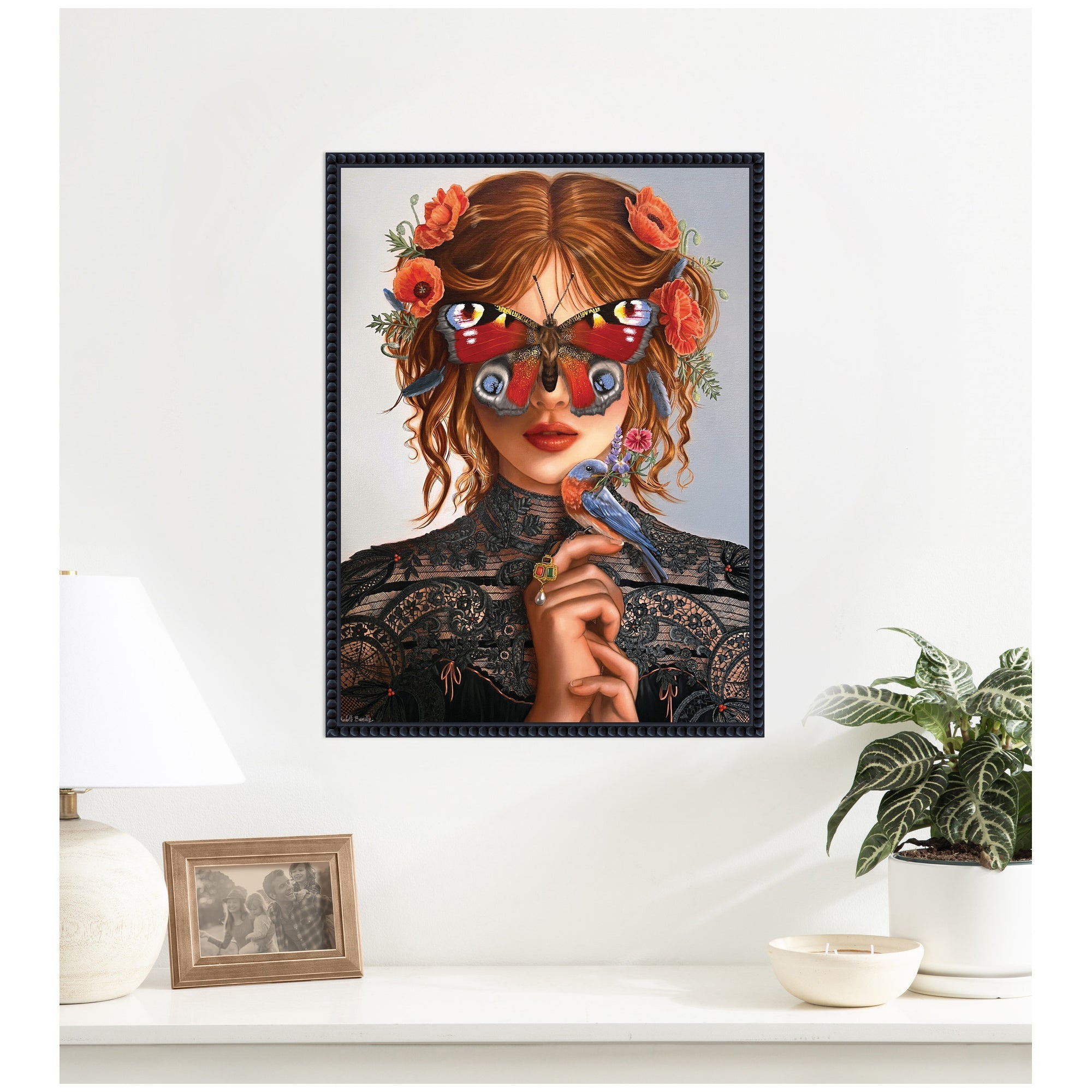 Dreamer by Charlotte Brindley Framed Canvas Wall Art Print