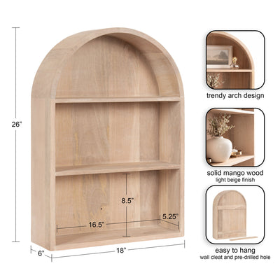 Arcott Arch Wall Shelf by kateandlaurel