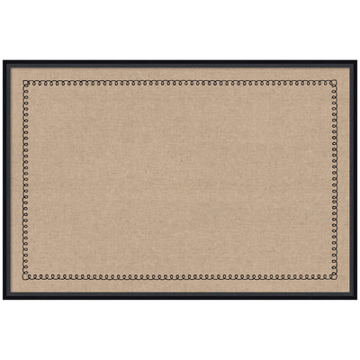 Pinboard Black Scallop Print