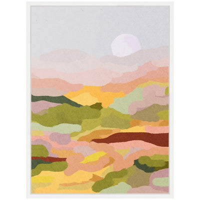 Sylvie Beautiful Landscape Framed Canvas by July Art Prints
