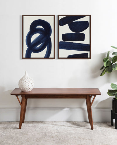 Sylvie Japandi 26 Framed Canvas by Rocket Jack by kateandlaurel - product image 7 for Resin Society