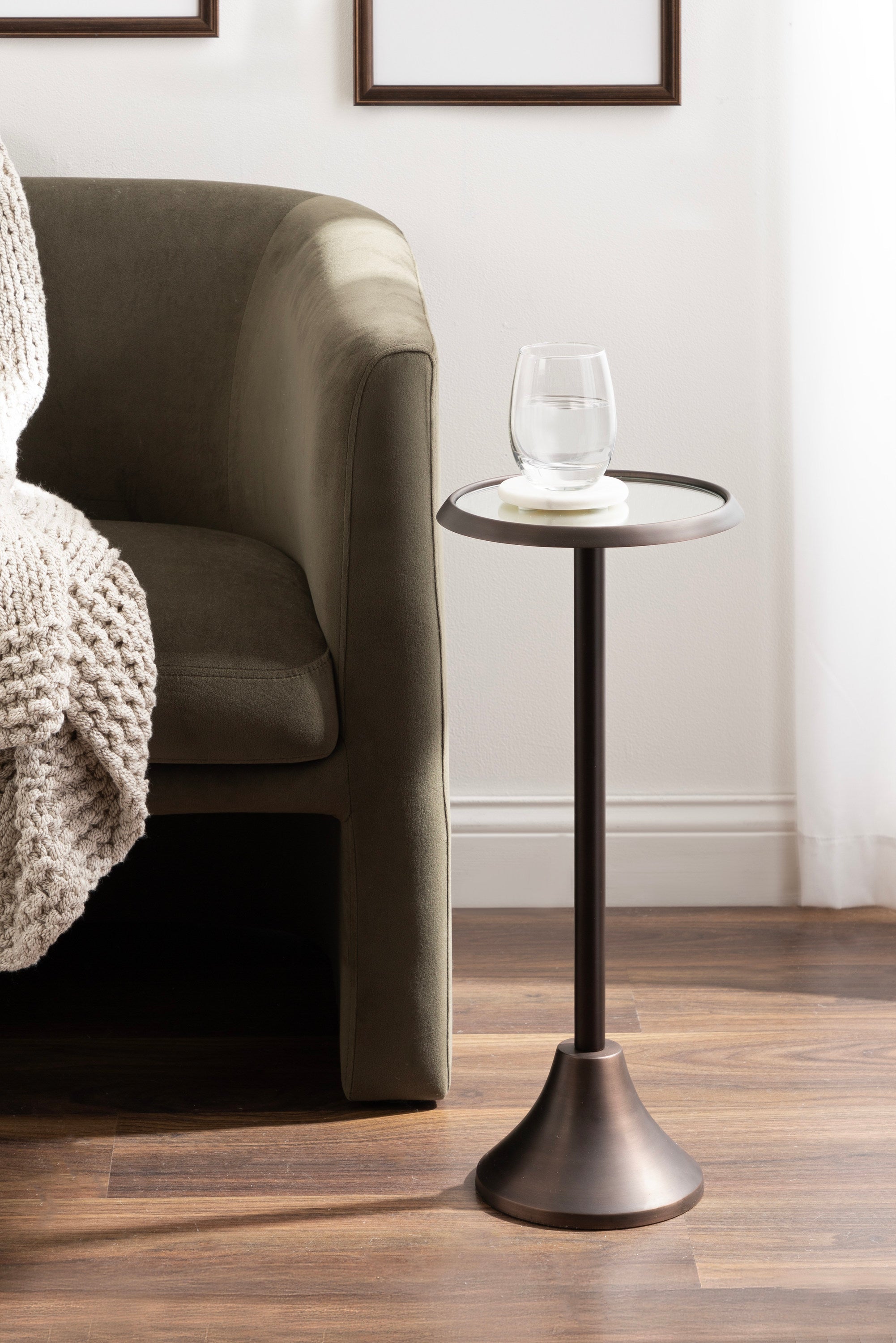 Sanzo Metal Drink Table by kateandlaurel - product image 4 for Resin Society