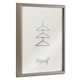 Blake Repeat Framed Printed Glass by Elizabeth Silver by kateandlaurel - main product image for Resin Society