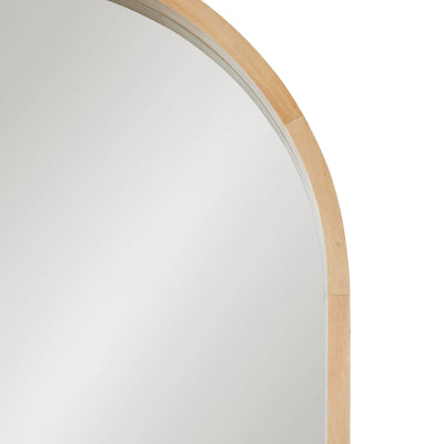 Hutton Wood Framed Capsule Mirror by kateandlaurel - product image 15 for Resin Society