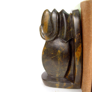 Elephant Stone Bookends (Pair) by Mbare Ltd - product image 5 for Resin Society