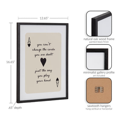 Gallery Ace of Heart Cards Positive Quote Print by The Creative Bunch Studio