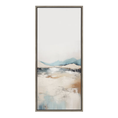 Sylvie Tranquil Landscape IV Framed Canvas by Amy Lighthall