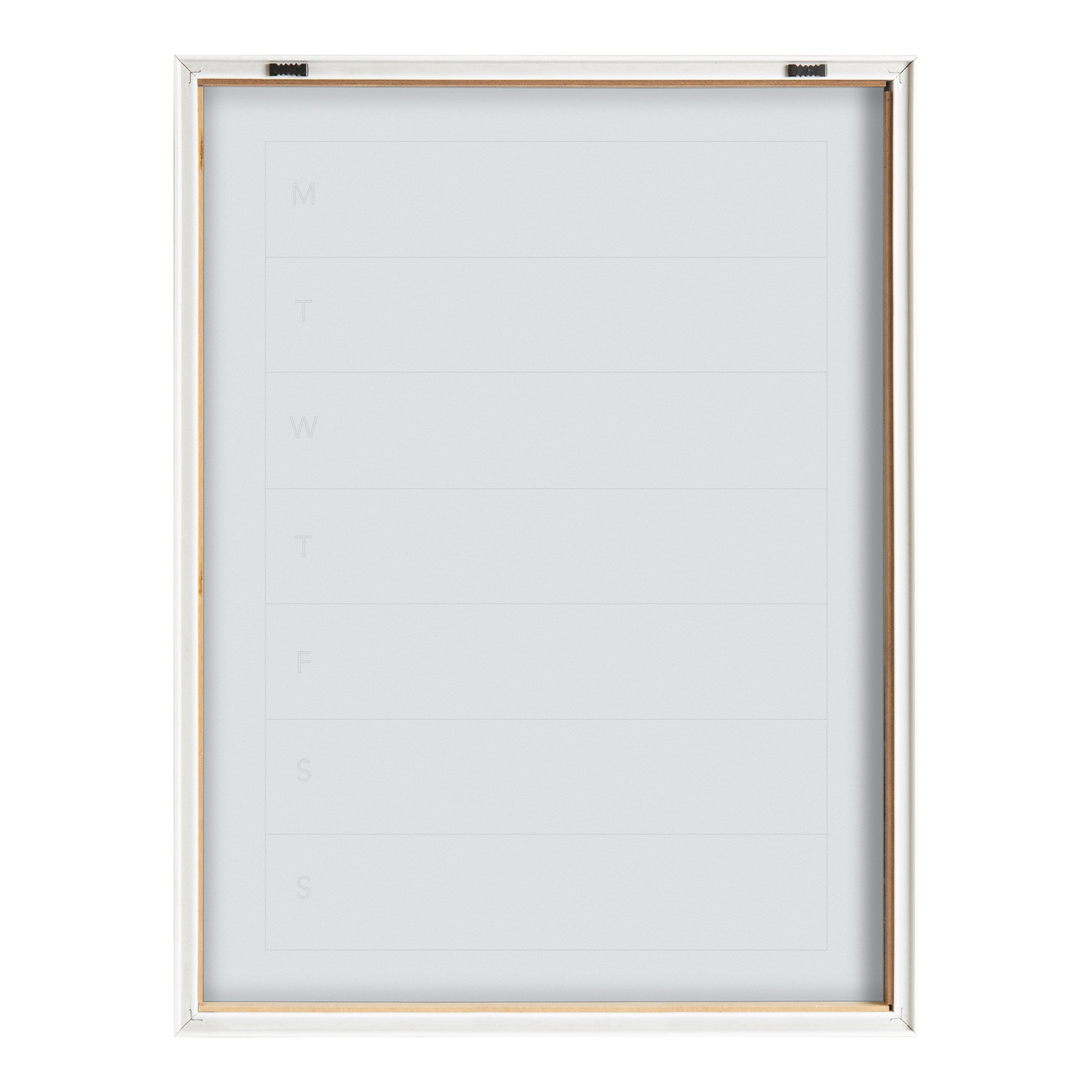 Blake Weekly Menu Framed Printed Glass by The Creative Bunch Studio by kateandlaurel - product image 4 for Resin Society