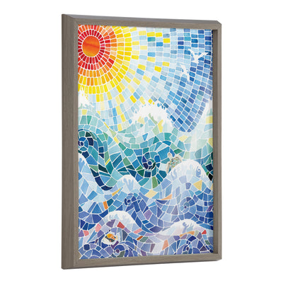 Blake It’s a Beautiful Life Framed Printed Glass by kateandlaurel - product image 17 for Resin Society