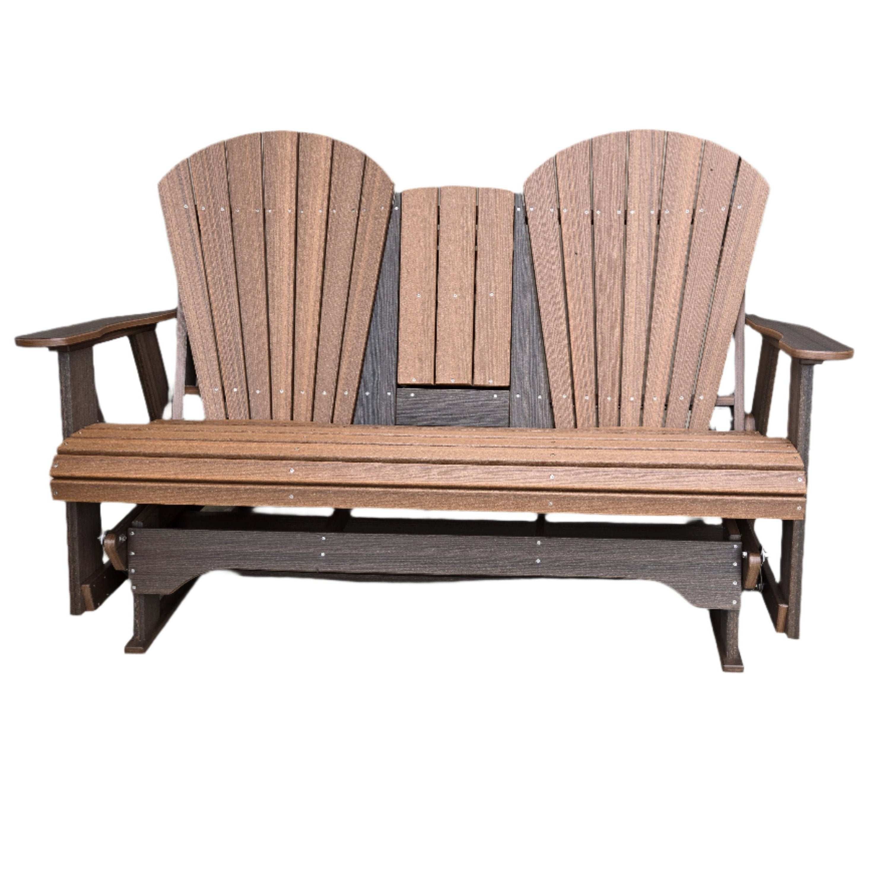 6' Adirondack Style Bench Glider by Dutch Country Patio, LLC - main product image for Resin Society