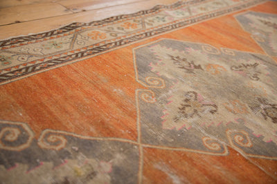 3.5x11 Vintage Distressed Oushak Rug Runner by Old New House® - product image 3 for Resin Society