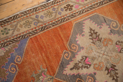 3.5x11 Vintage Distressed Oushak Rug Runner by Old New House® - product image 4 for Resin Society