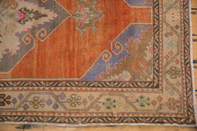 3.5x11 Vintage Distressed Oushak Rug Runner by Old New House® - product image 9 for Resin Society