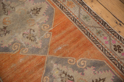 3.5x11 Vintage Distressed Oushak Rug Runner by Old New House® - product image 13 for Resin Society